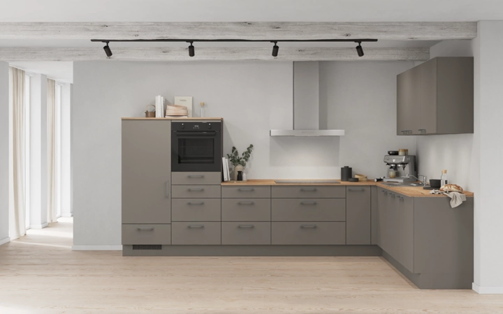 Cuisines Elite Cuisine en L 366,6 cm x 246, 6 cm électroménagers inclus planning 13 0