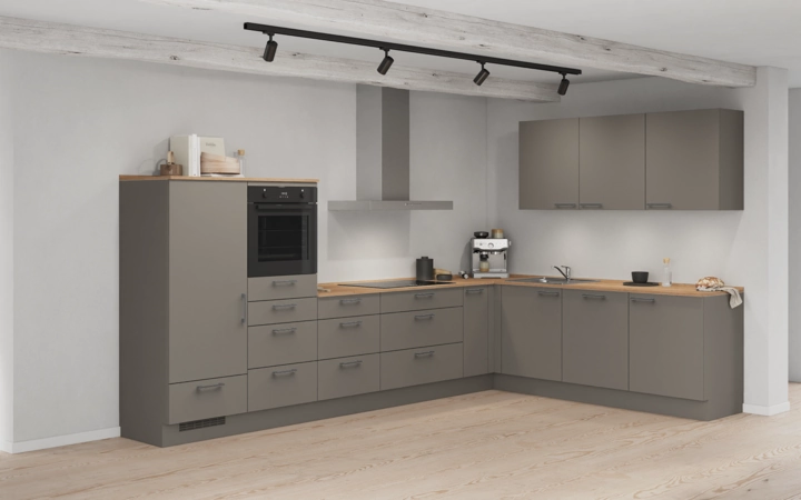 Cuisines Elite Cuisine en L 366,6 cm x 246, 6 cm électroménagers inclus planning 13 1