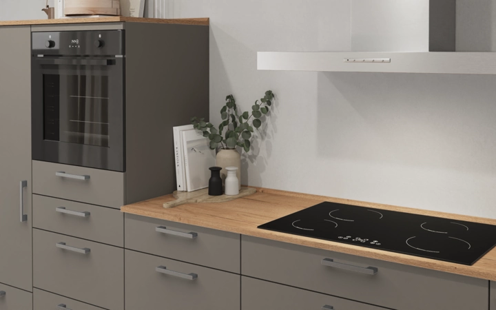 Cuisines Elite Cuisine en L 366,6 cm x 246, 6 cm électroménagers inclus planning 13 2
