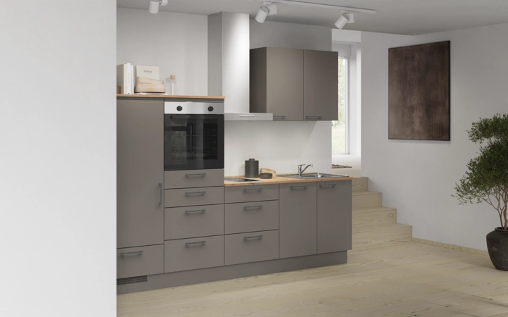 Cuisines Elite Cuisine linéare 270 cm électroménagers inclus planning 13 1
