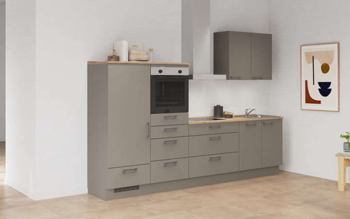 Cuisines Elite Cuisine linéaire 300 cm électroménagers inclus planning 13 1