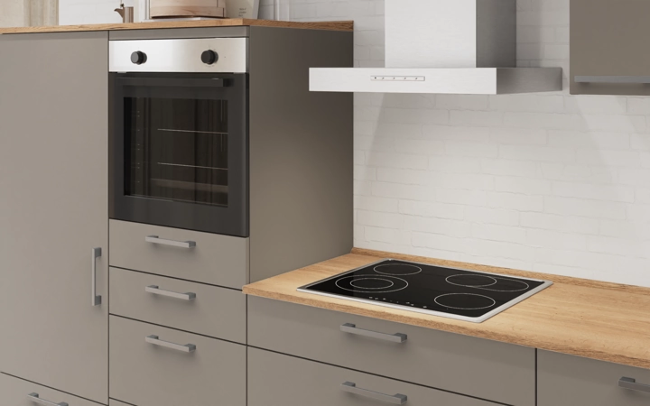 Cuisines Elite Cuisine linéare 330cm électroménagers inclus planning 13 2