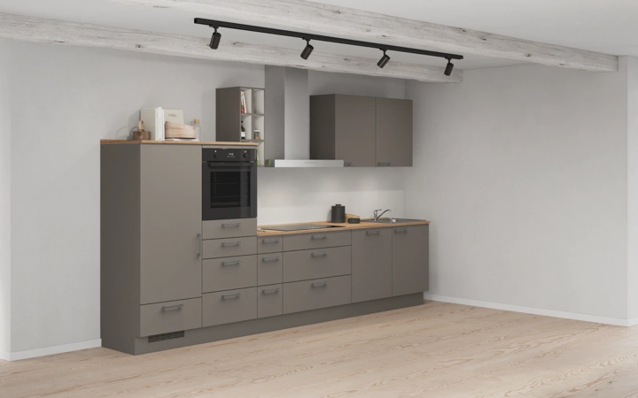 Cuisines Elite Cuisine linéare 360 cm électroménagers inclus planning 13 1