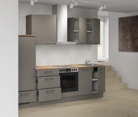 Cuisines Elite Cuisine linéare 270 cm électroménagers inclus planning 14 4