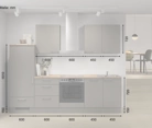 Cuisines Elite Cuisine linéare 270 cm électroménagers inclus planning 14 5