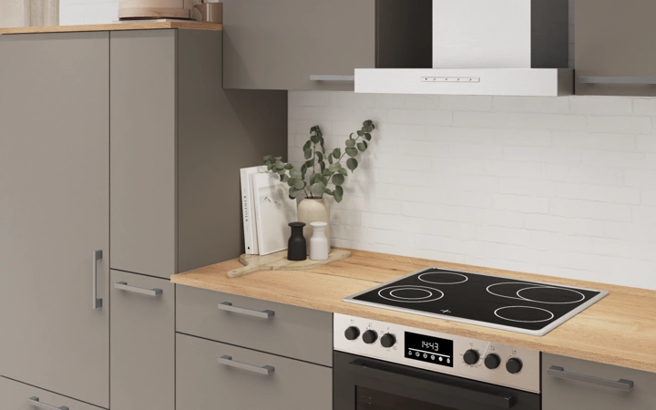 Cuisines Elite Cuisine linéare 330cm électroménagers inclus planning 14 2