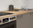 Cuisines Elite Cuisine linéare 330cm électroménagers inclus planning 14 3