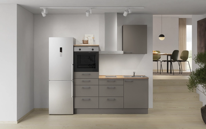 Cuisines Elite Cuisine linéaire 180 cm électroménagers inclus, planning 15 0