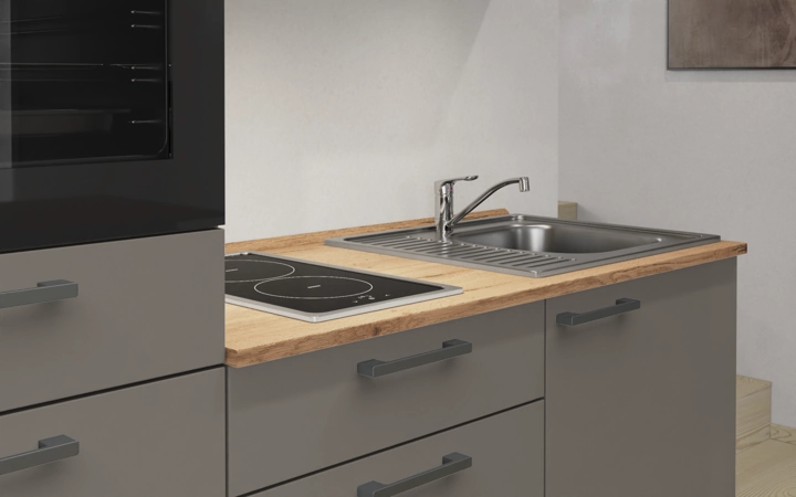 Cuisines Elite Cuisine linéaire 180 cm électroménagers inclus, planning 15 3
