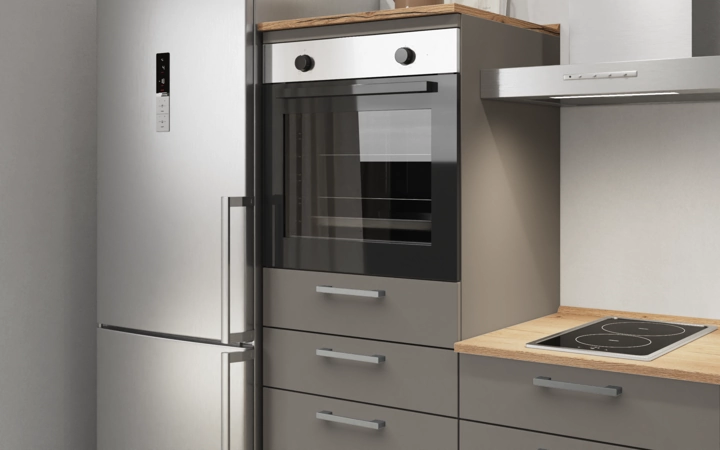 Cuisines Elite Cuisine linéaire 210 cm électroménagers inclus, planning 15 2