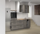 Cuisines Elite Cuisine linéaire 210 cm électroménagers inclus, planning 15 4