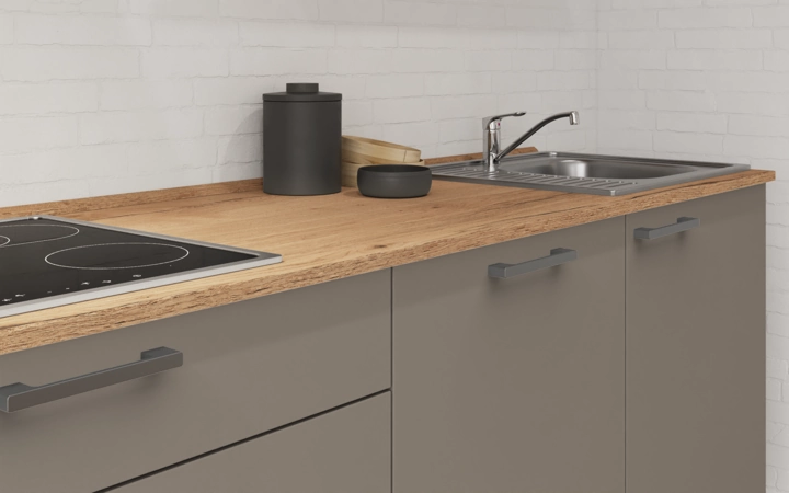 Cuisines Elite Cuisine linéare 330cm électroménagers inclus planning 16 3