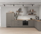 Cuisines Elite Cuisine en L 366,6 cm x 246, 6 cm électroménagers inclus planning 17 0