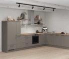 Cuisines Elite Cuisine en L 366,6 cm x 246, 6 cm électroménagers inclus planning 17 1