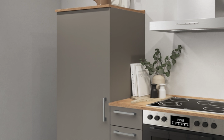 Cuisines Elite Cuisine linéaire 240 cm électroménagers inclus planning 17 2