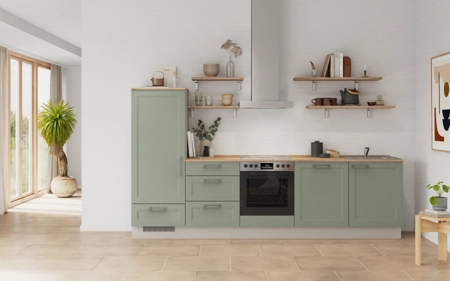 Cuisines Elite Cuisine linéaire 300 cm électroménagers inclus planning 17 Roseau Cascada Cuisines Elite Cuisine linéaire 300 cm électroménagers inclus planning 17 Roseau Cascada