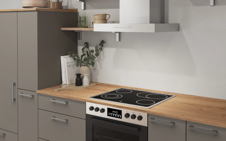Cuisines Elite Cuisine linéare 360 cm électroménagers inclus planning 17 2