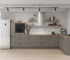 Cuisines Elite Cuisine en L 366,6 cm x 246, 6 cm électroménagers inclus planning 18 0