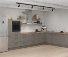 Cuisines Elite Cuisine en L 366,6 cm x 246, 6 cm électroménagers inclus planning 18 1