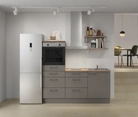 Cuisines Elite Cuisine linéaire 180 cm électroménagers inclus, planning 18 0