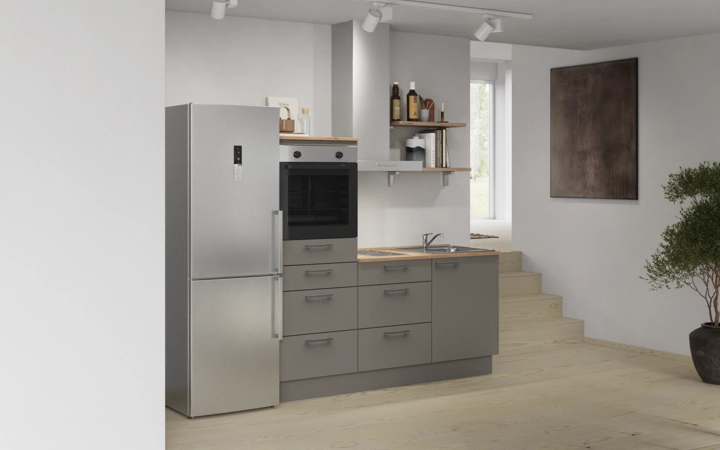 Cuisines Elite Cuisine linéaire 180 cm électroménagers inclus, planning 18 1