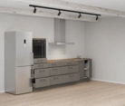 Cuisines Elite Cuisine linéaire 300 cm électroménagers inclus planning 18 4