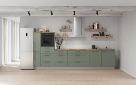 Cuisines Elite Cuisine linéare 360 cm électroménagers inclus planning 18 Roseau Cascada Cuisines Elite Cuisine linéare 360 cm électroménagers inclus planning 18 Roseau Cascada