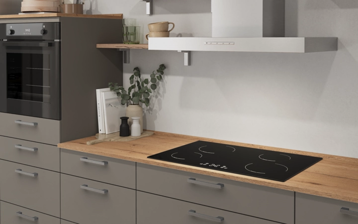 Cuisines Elite Cuisine linéare 360 cm électroménagers inclus planning 18 2