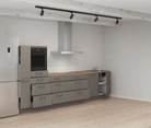 Cuisines Elite Cuisine linéare 360 cm électroménagers inclus planning 18 4