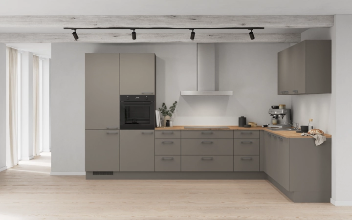 Cuisines Elite Cuisine en L 366,6 cm x 246, 6 cm électroménagers inclus planning 2 0