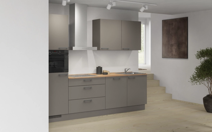 Cuisines Elite Cuisine linéare 270 cm électroménagers inclus planning 2 1
