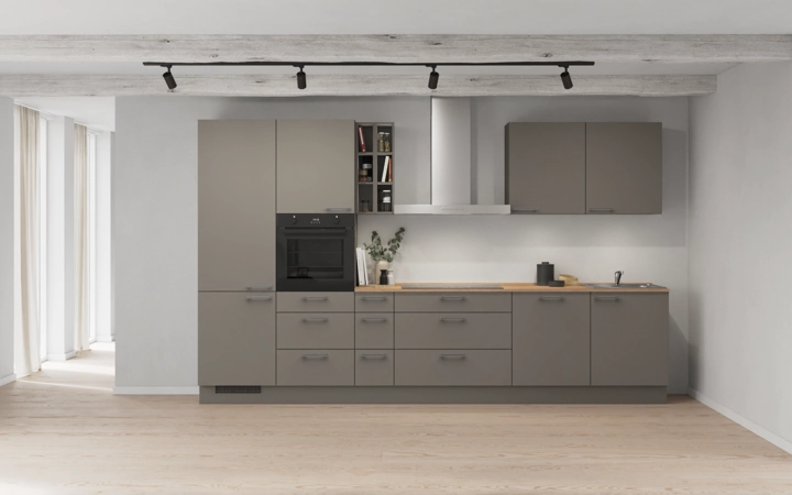 Cuisines Elite Cuisine linéare 360 cm électroménagers inclus planning 2 0