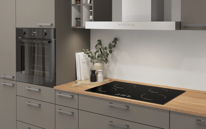 Cuisines Elite Cuisine linéare 360 cm électroménagers inclus planning 2 2