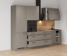 Cuisines Elite Cuisine linéaire 300 cm électroménagers inclus planning 3 4