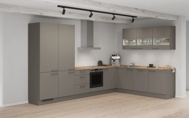 Cuisines Elite Cuisine en L 366,6 cm x 246, 6 cm électroménagers inclus planning 4 1