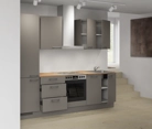 Cuisines Elite Cuisine linéare 270 cm électroménagers inclus planning 4 4