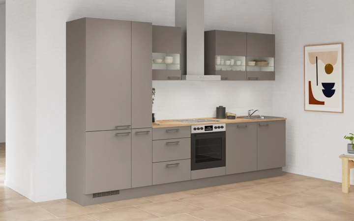 Cuisines Elite Cuisine linéare 330cm électroménagers inclus planning 4 1