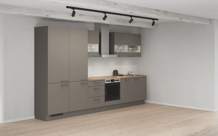 Cuisines Elite Cuisine linéare 360 cm électroménagers inclus planning 4 1