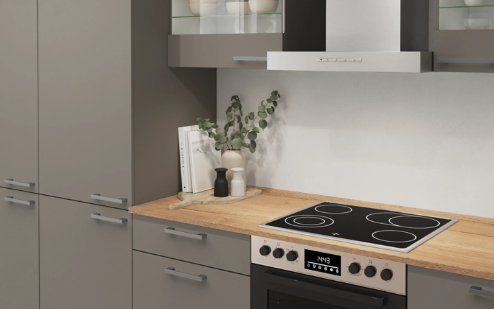 Cuisines Elite Cuisine linéare 360 cm électroménagers inclus planning 4 2