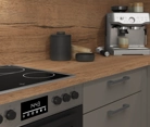 Cuisines Elite Cuisine en L 366,6 cm x 246, 6 cm électroménagers inclus planning 5 3