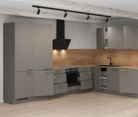 Cuisines Elite Cuisine en L 366,6 cm x 246, 6 cm électroménagers inclus planning 5 4