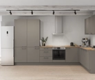 Cuisines Elite Cuisine en L 366,6 cm x 246, 6 cm électroménagers inclus planning 6 0