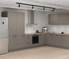 Cuisines Elite Cuisine en L 366,6 cm x 246, 6 cm électroménagers inclus planning 6 1