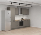 Cuisines Elite Cuisine linéaire 300 cm électroménagers inclus planning 6 1