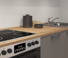 Cuisines Elite Cuisine linéaire 300 cm électroménagers inclus planning 6 3