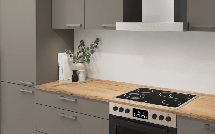 Cuisines Elite Cuisine linéare 330cm électroménagers inclus planning 6 2