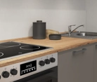 Cuisines Elite Cuisine linéare 330cm électroménagers inclus planning 6 3