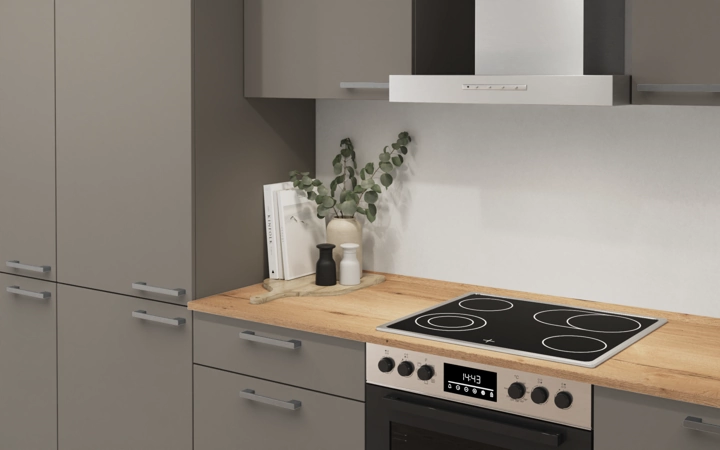 Cuisines Elite Cuisine linéare 360 cm électroménagers inclus planning 6 2