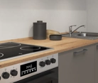Cuisines Elite Cuisine linéare 360 cm électroménagers inclus planning 6 3