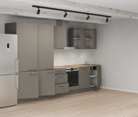 Cuisines Elite Cuisine linéare 360 cm électroménagers inclus planning 6 4